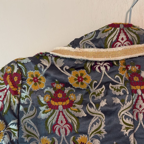 Aratta Renaissance Silk Jacquard Blazer, Size XS Bridgerton Jacket - Picture 14 of 17
